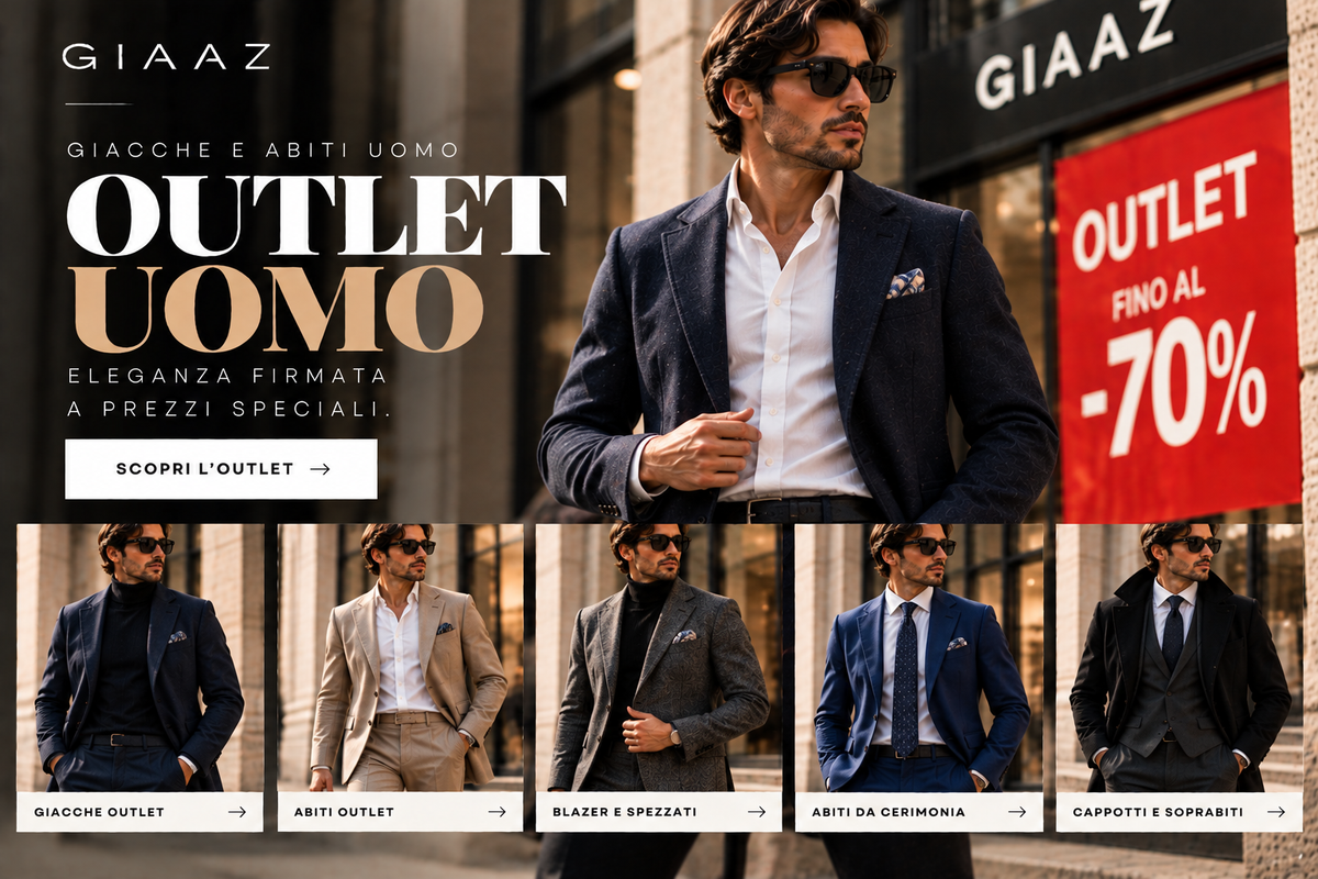 Outlet Giacche Abiti Invernali Uomo