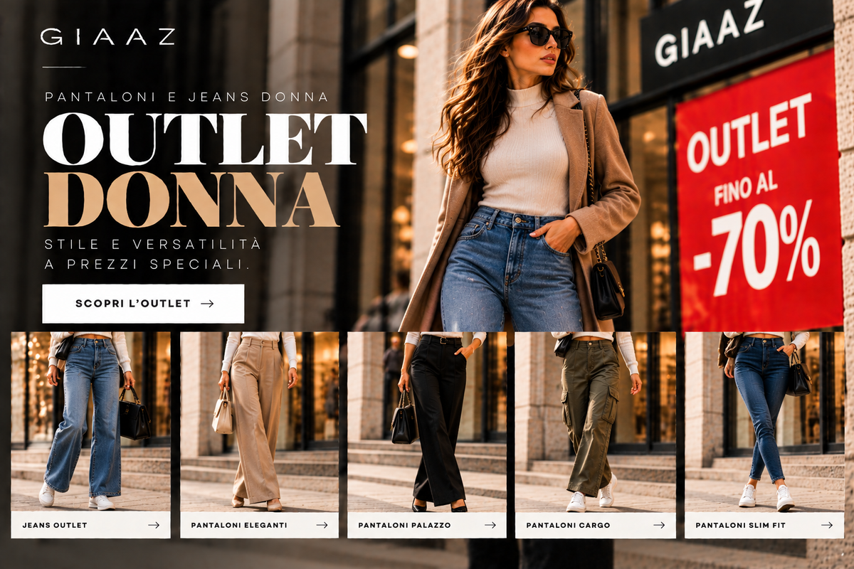 Outlet Jeans e Pantaloni Donna Invernali