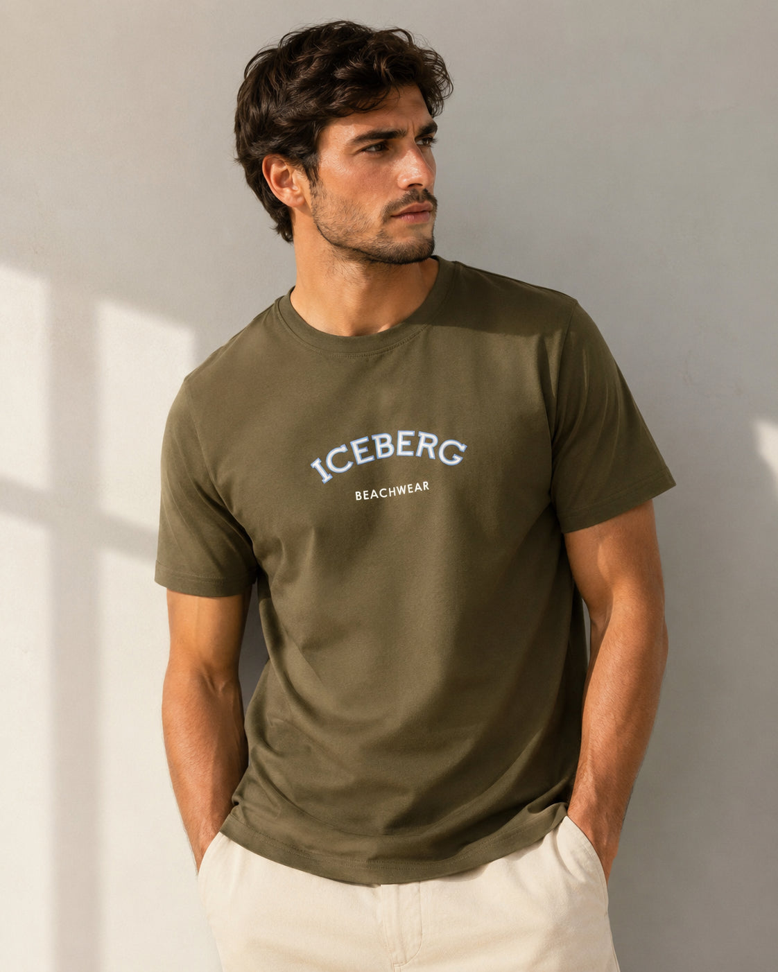 T-Shirt Iceberg Beachwear Curved