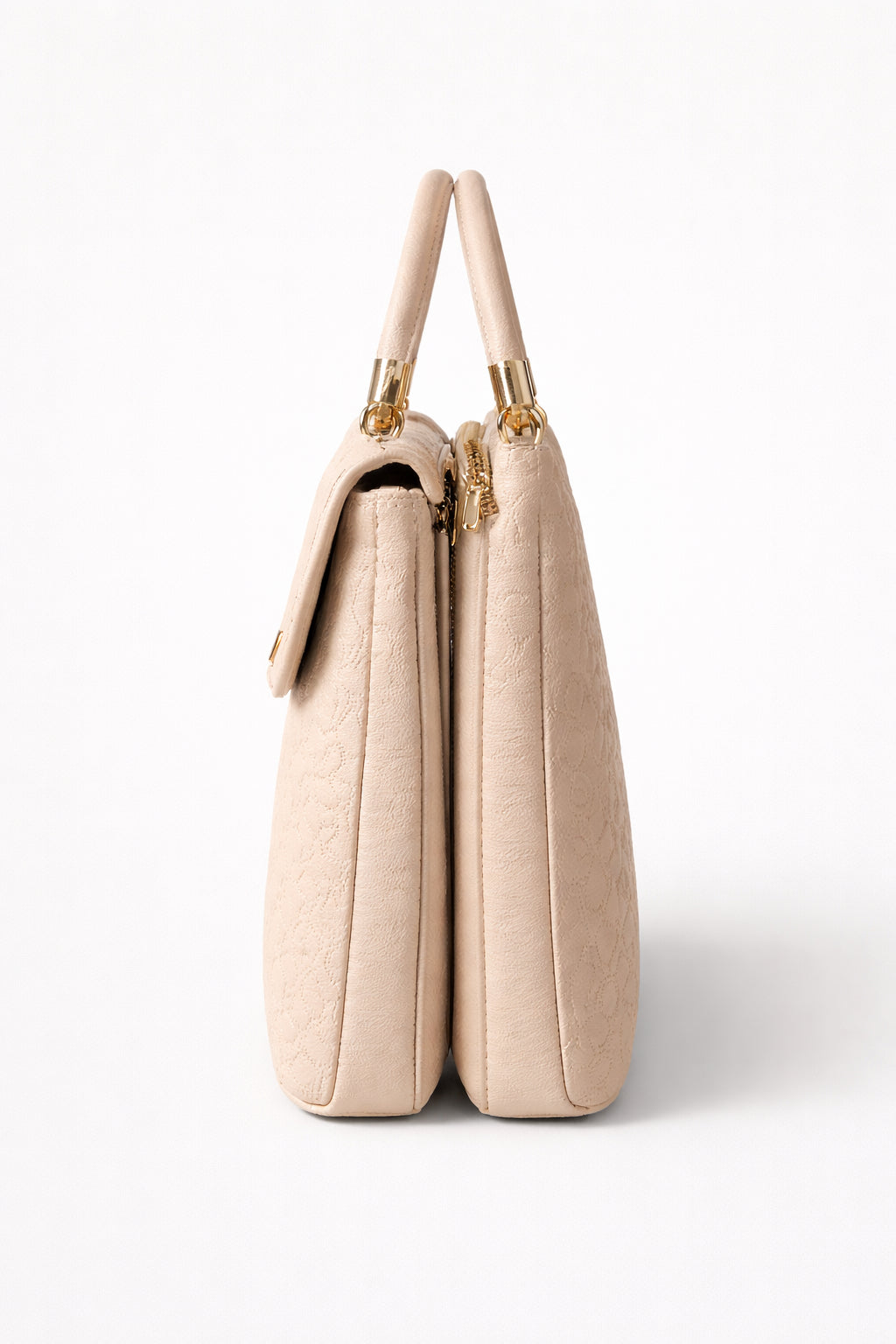 Bolso de mano Pollini martillado