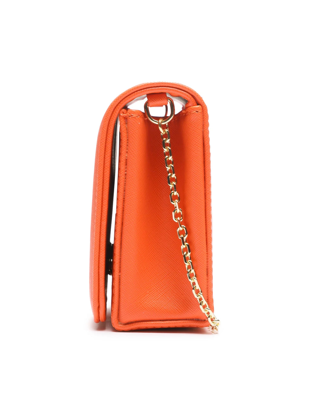 Sac à main bandoulière Moschino lettering en métal doré Lovely Love