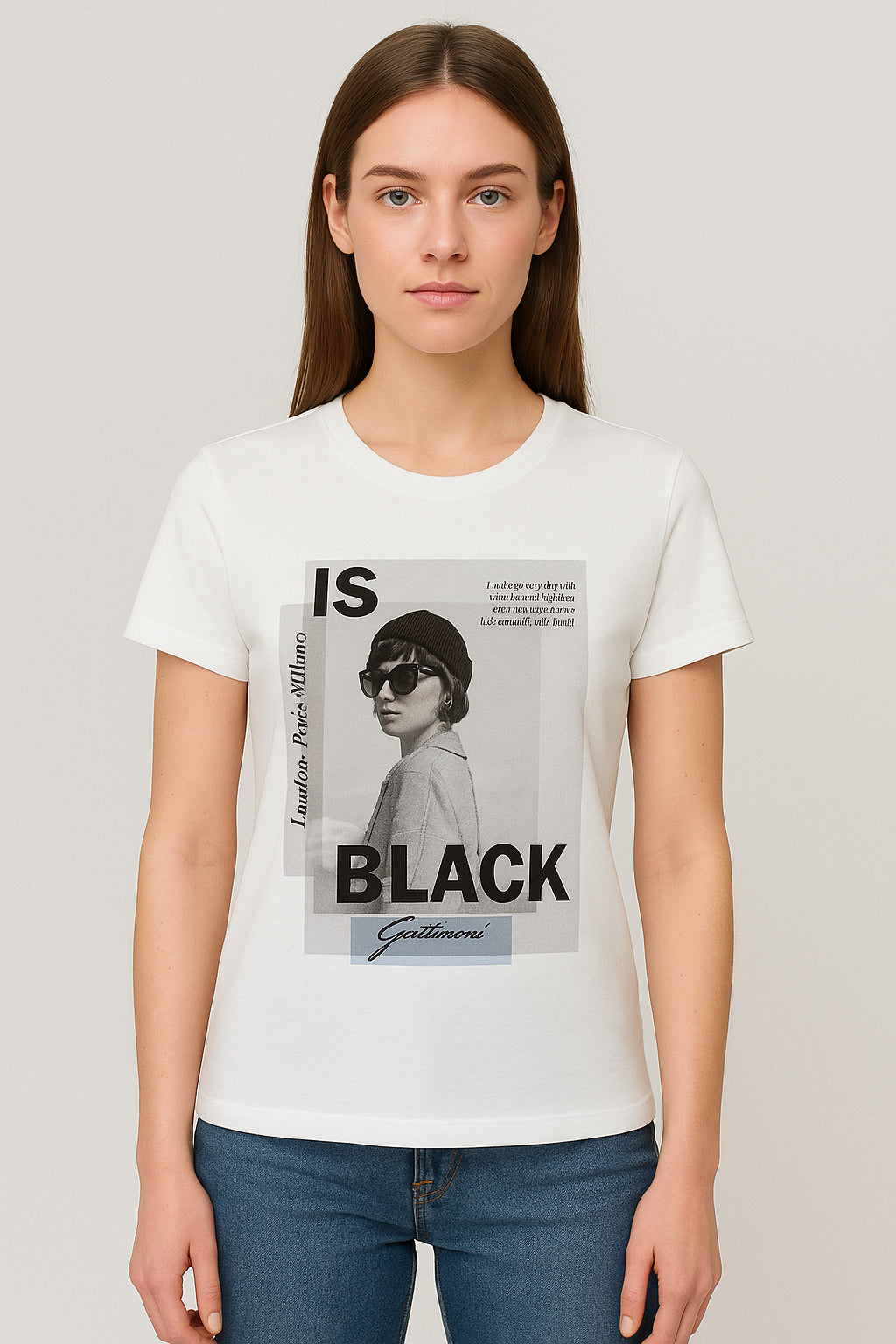 T-shirt Gattinoni Donna is Black
