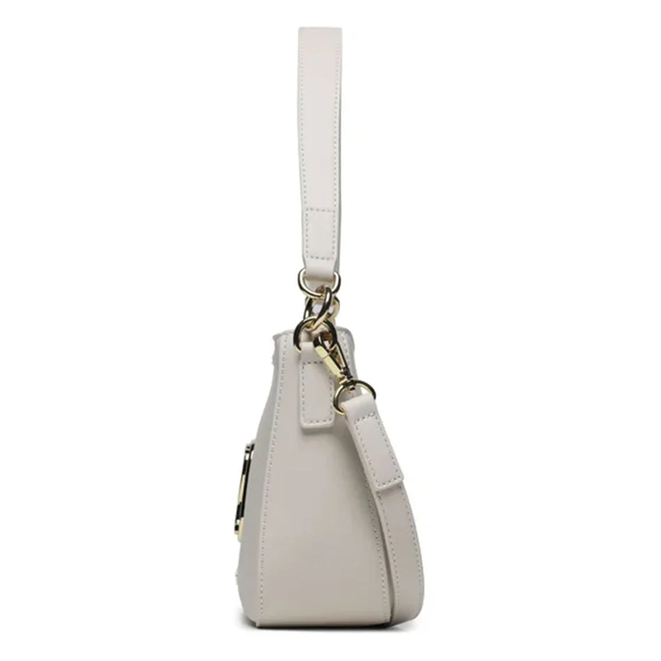 Sac à main et bandoulière Moschino Hobo ivoire