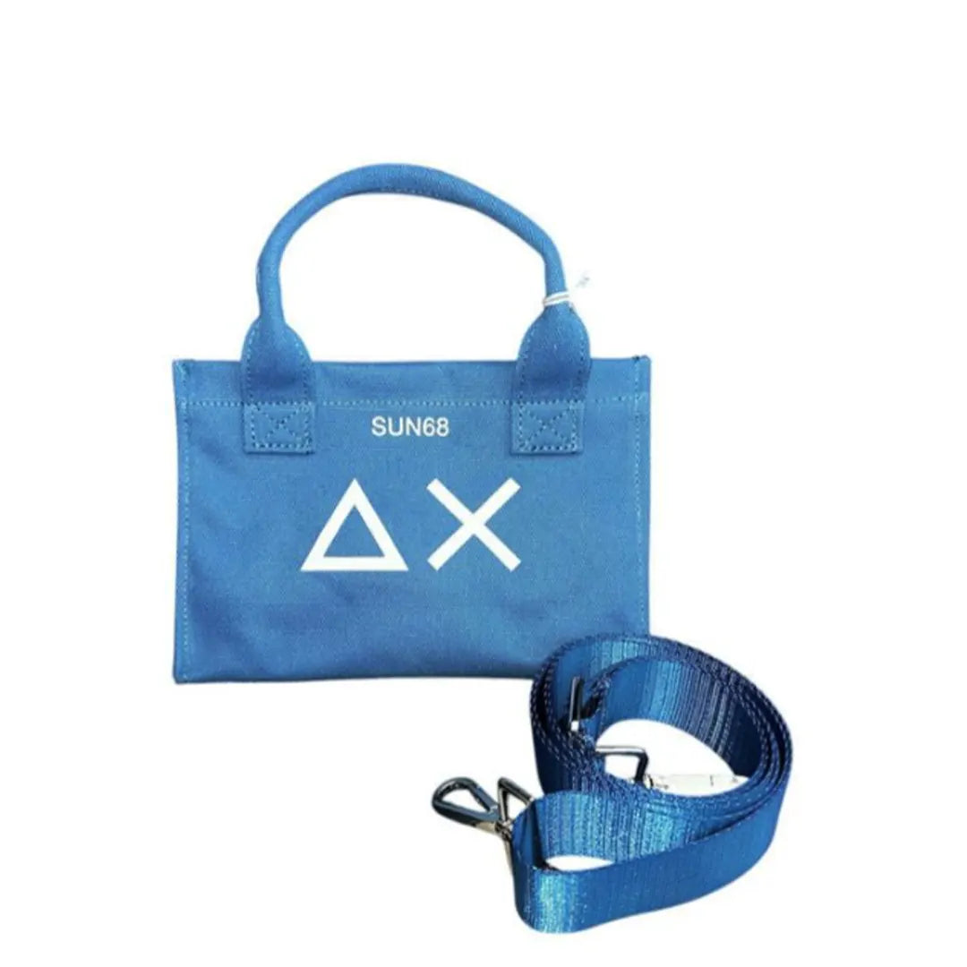 Borsa Mini SUN68Beach Donna Shopping bag in Tela X35210