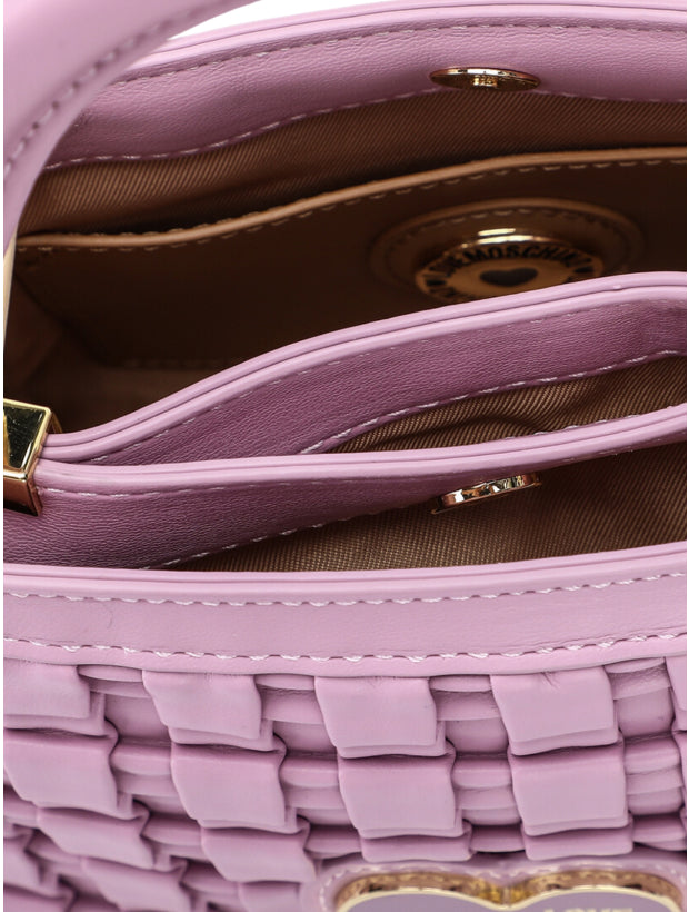 Sac à main bandoulière MoschinoLove rose poudré JC4123