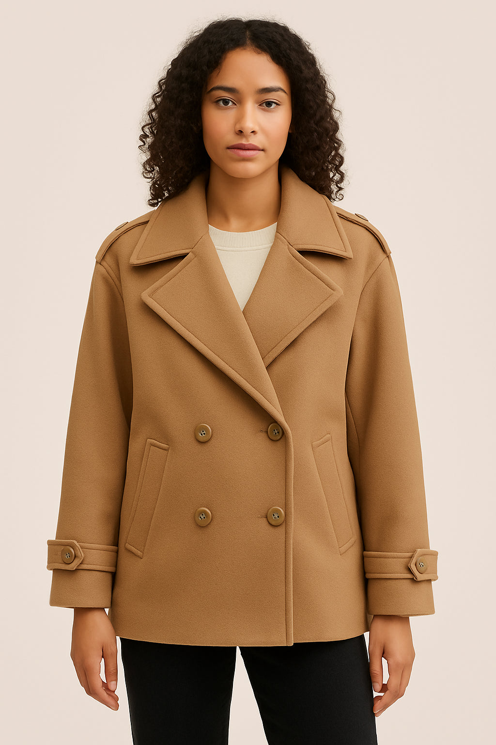 Cappottino Doppiopetto Donna
