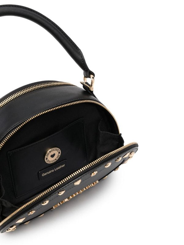 MoschinoLove Women's Shoulder/Crossbody Handbag JC4052 Studs