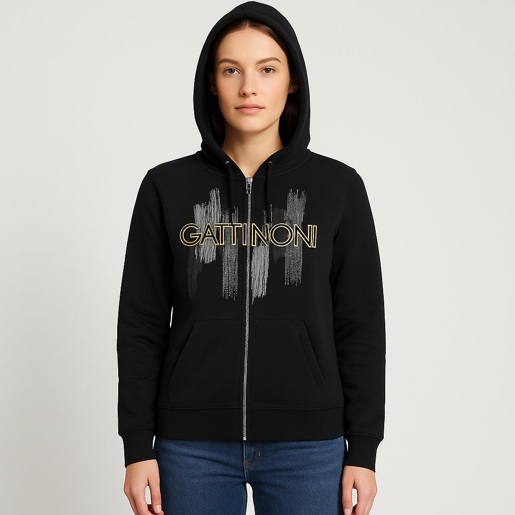 Felpa Donna Gattinoni con Zip