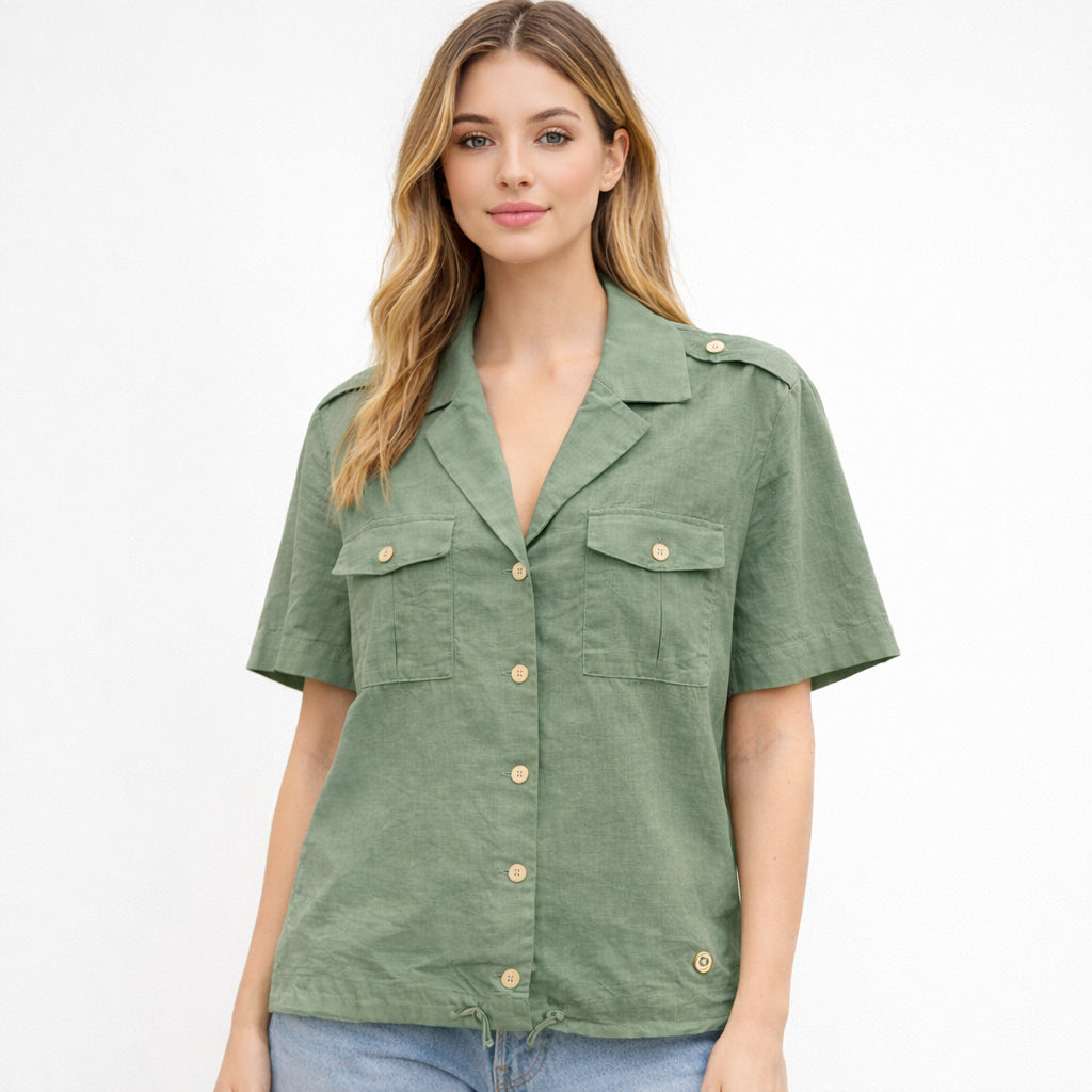 Camicia Donna YES ZEE Tasche Utility