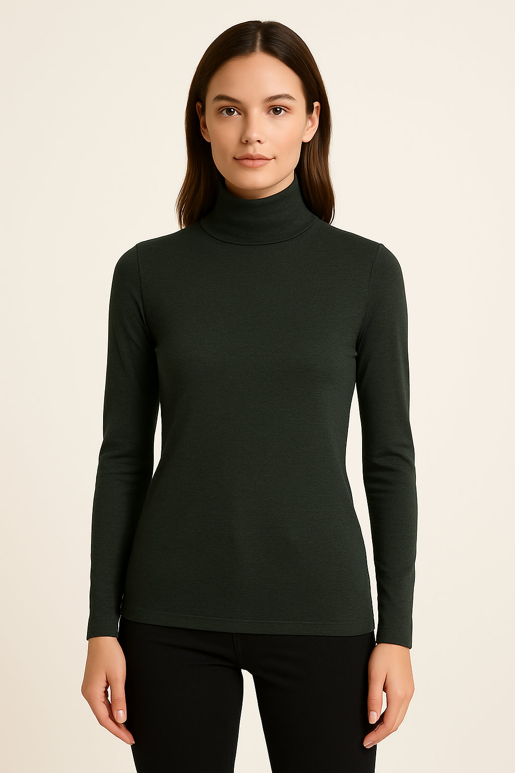 Maglia Gattinoni Dolcevita Donna a Maniche Lunghe