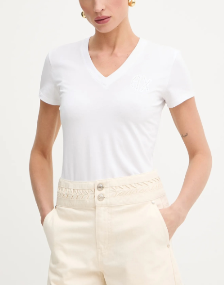 T-Shirt ArmaniExchange Cotton Girocollo Donna