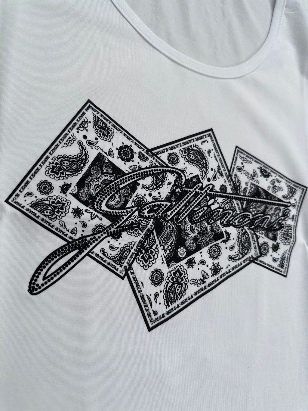 T-shirt Gattinoni Donna con Stampa Paisley