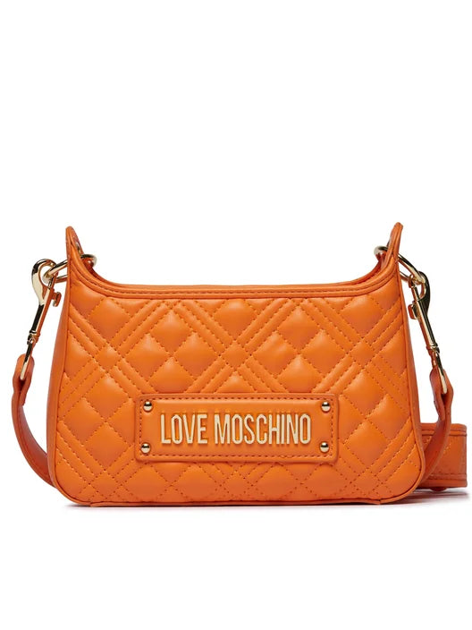 MoschinoLove Shoulder/Crossbody Bag with Metal Lettering JC4161PP0HLA0635