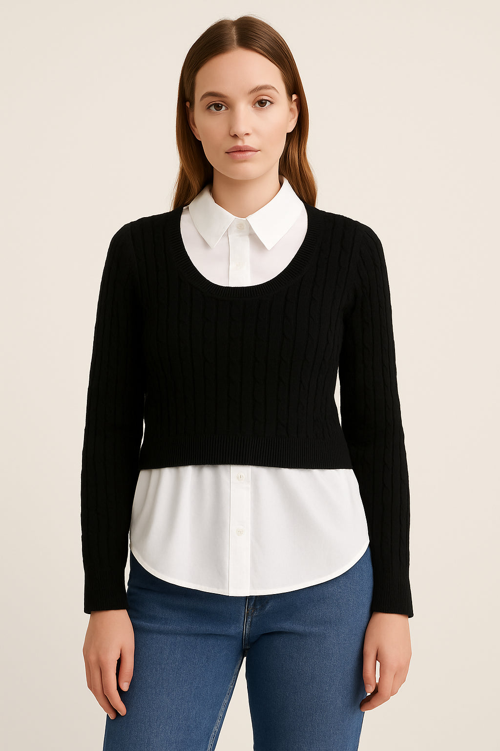 Maglia Camicia Gattinoni  Eleganza a Strati