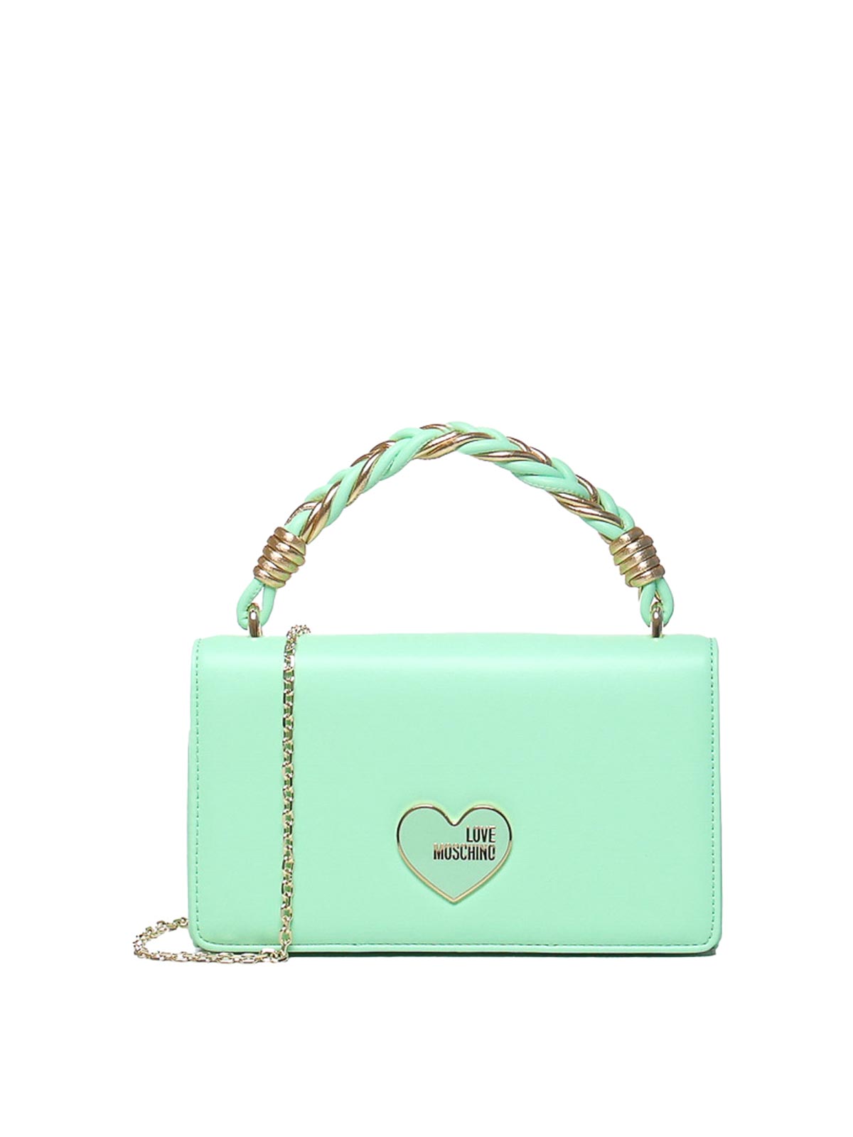 Bolso de Mano con Correa Bandolera MoschinolLove Chain Shoulder Strap