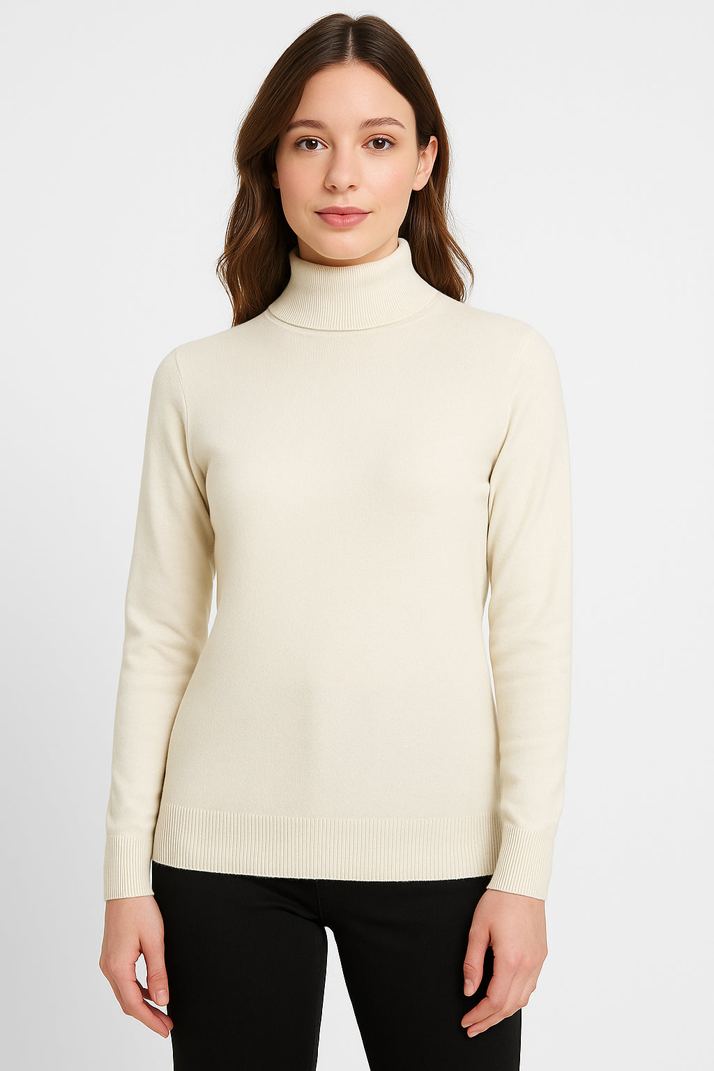 Maglia Donna Mezzo Collo in Cotone Gattinoni