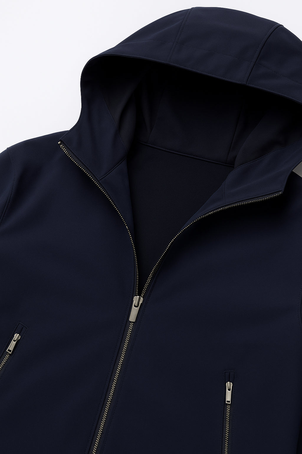Giacca Antivento Tecnica Estiva con Cappuccio Regolabile