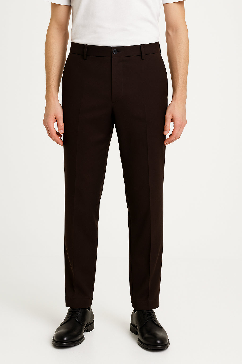 Pantalone Uomo Elegante Taglio Classico