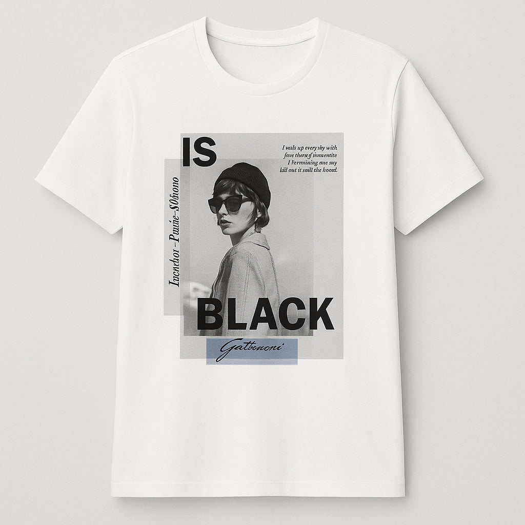 T-shirt Gattinoni Donna is Black
