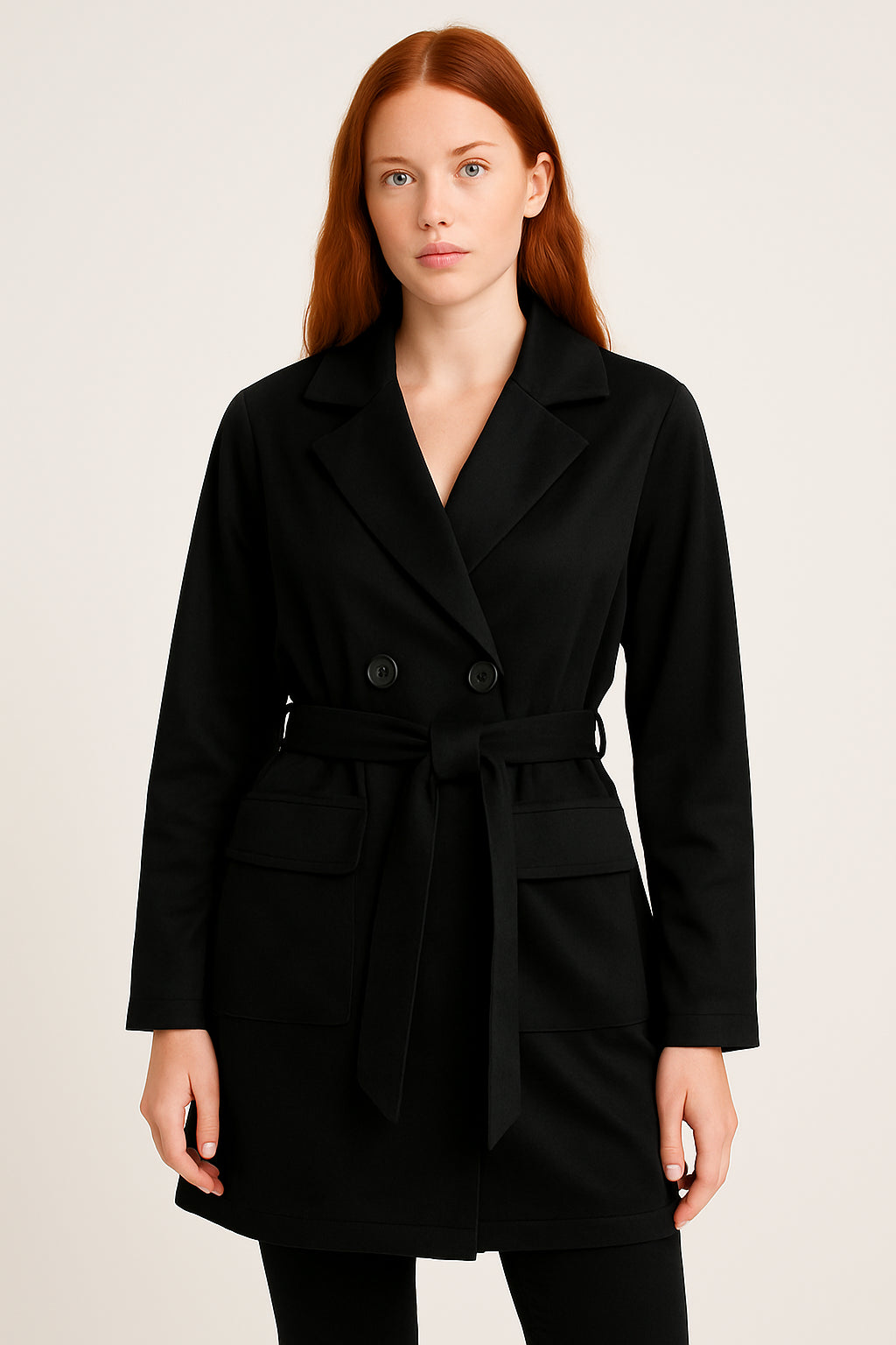 Trench Donna in Eco-Renna con Cintura