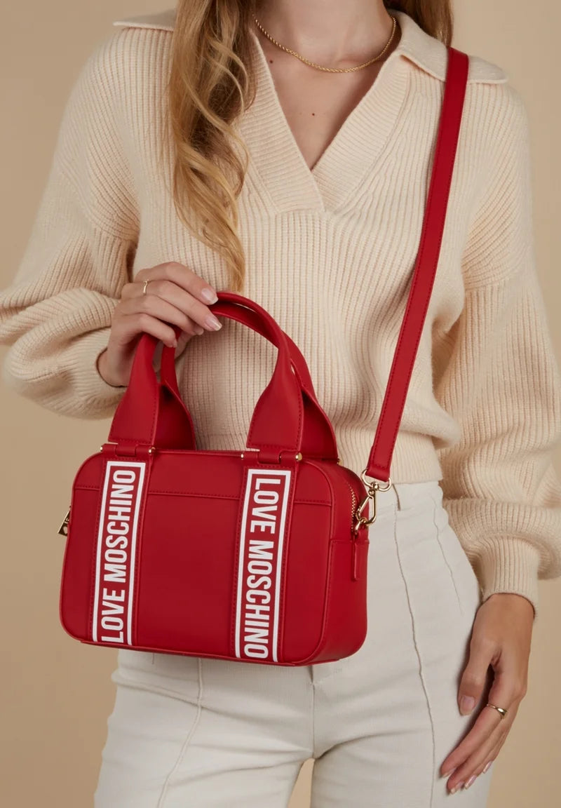 Borsa a ManoLove MoschinoHandbag  Rot