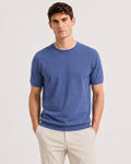 Maglia Girocollo in Cotone Punto Milano