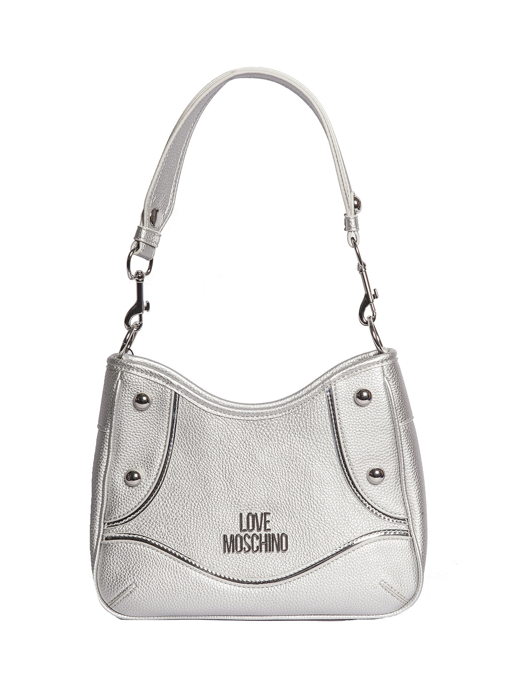 Bolso de mano y bandolera MoschinoLove Silver JC4143PP1IL1190B