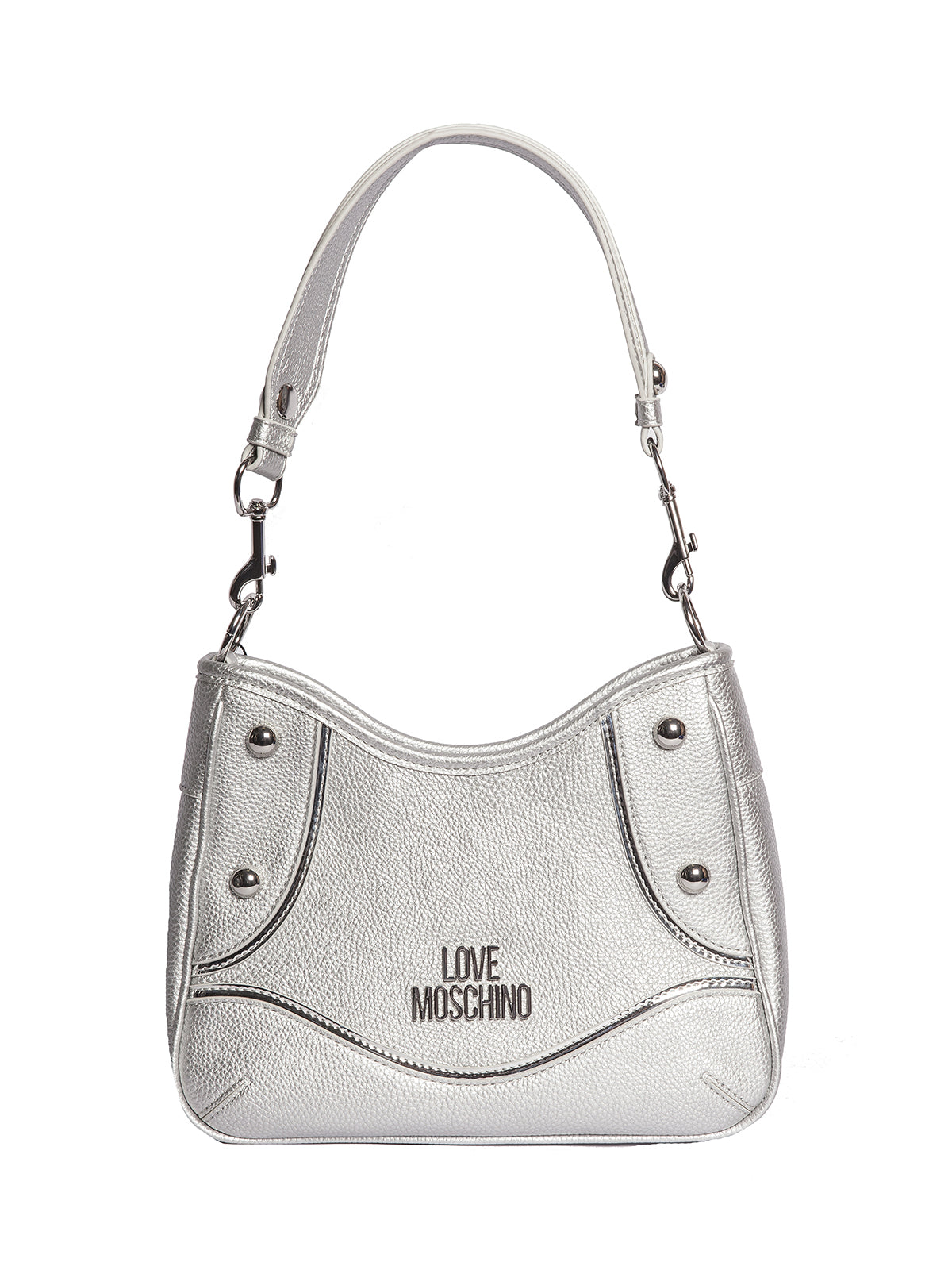 Bolso de mano y bandolera MoschinoLove Silver JC4143PP1IL1190B