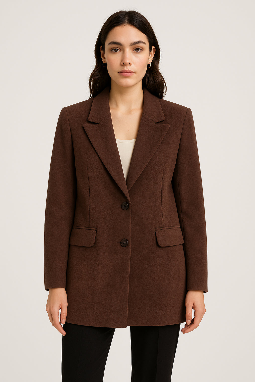 Cappotto Blazer Donna Elegante Monopetto Gattinoni 