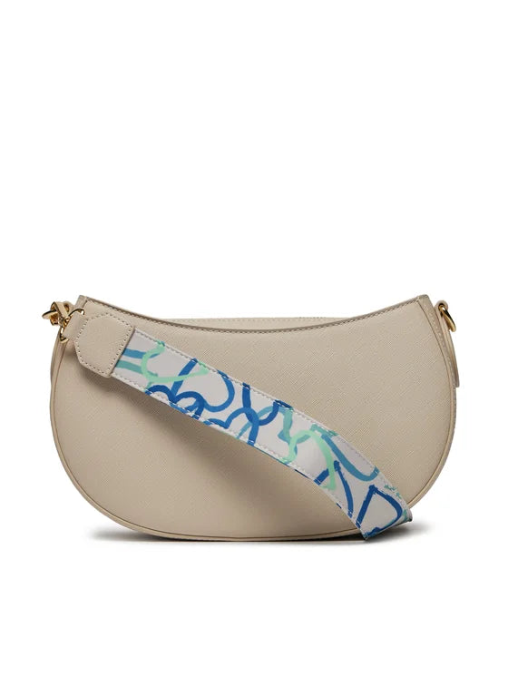 Moschino Smart Daily Jelly Logo Shoulder Bag with Crossbody Strap