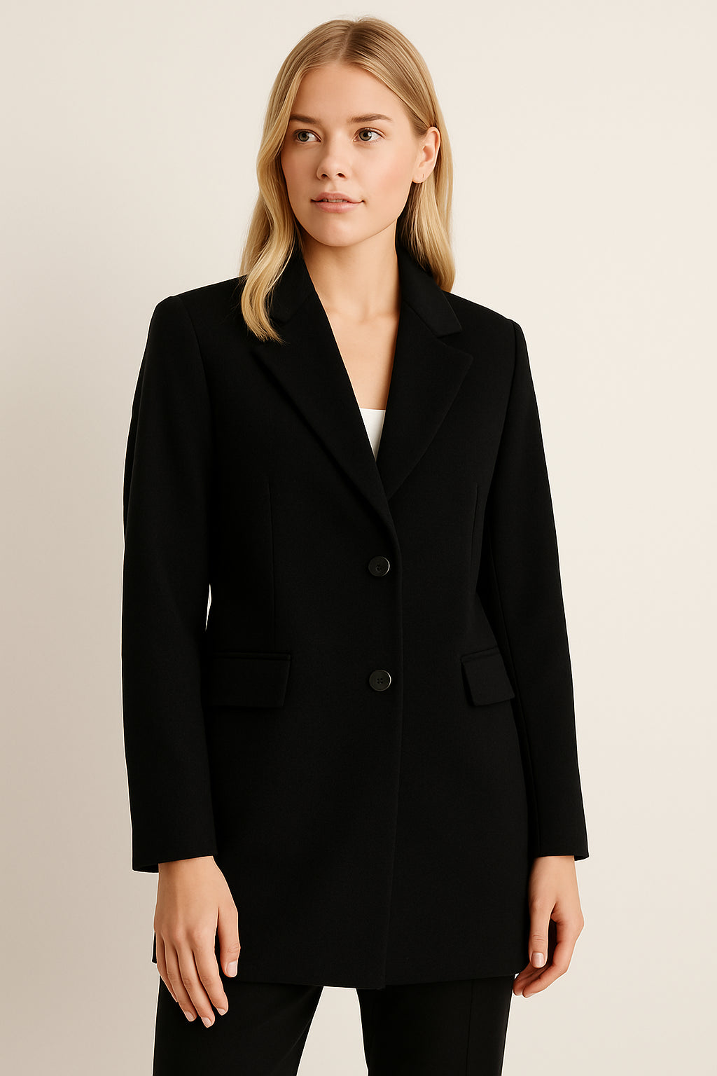 Cappotto Blazer Donna Elegante Monopetto Gattinoni