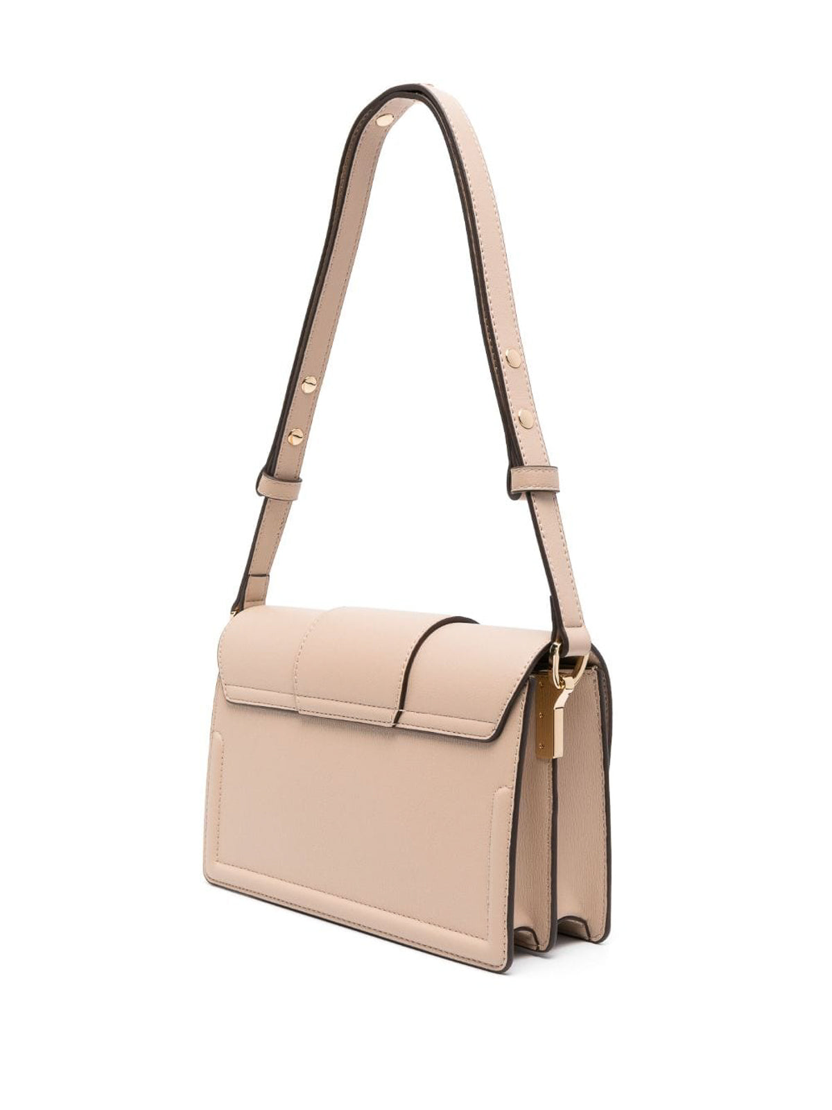 MoschinoLove Women's Handbag, Soft Shoulder Bag with Heart Plaque JC4037PP1HLD0609