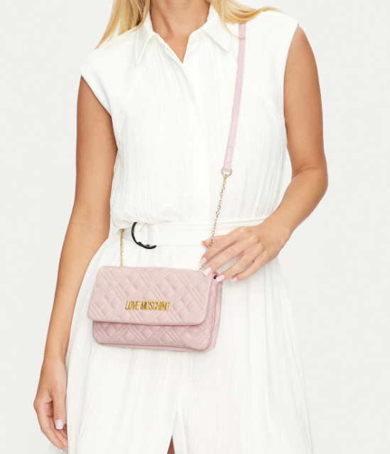 Sac bandoulière MoschinoLove Gold Orange JC4097PP0HLA0453