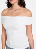 T-Shirt Donna GuessOff Shoulder