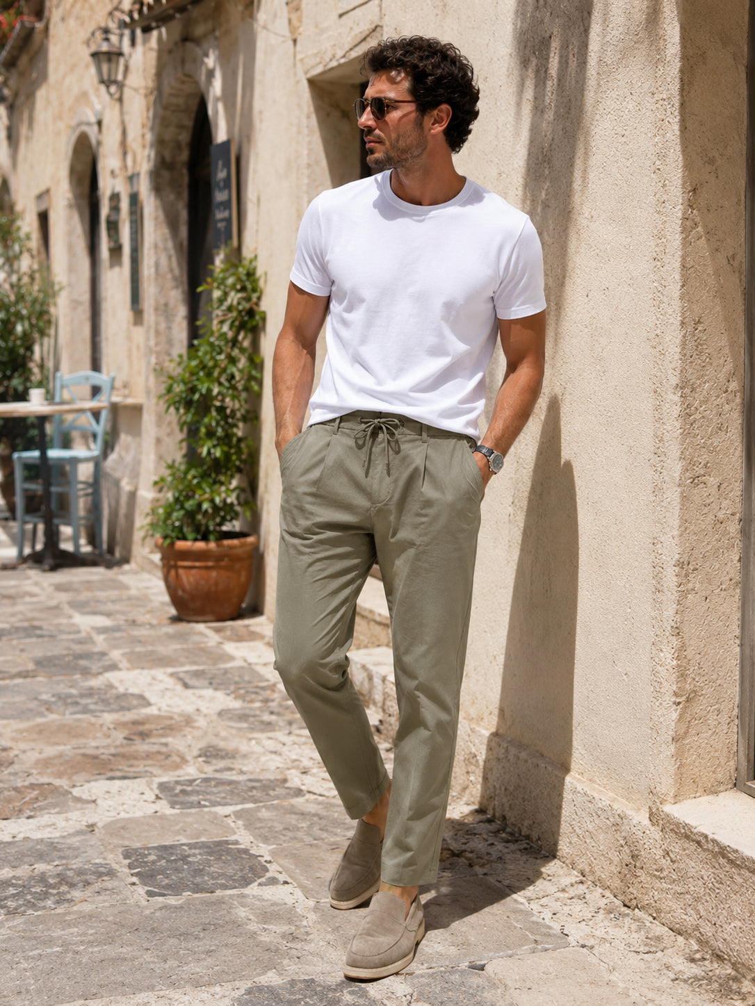 Pantalone Tecnico Estivo Anti-Macchia Punto Milano Italy