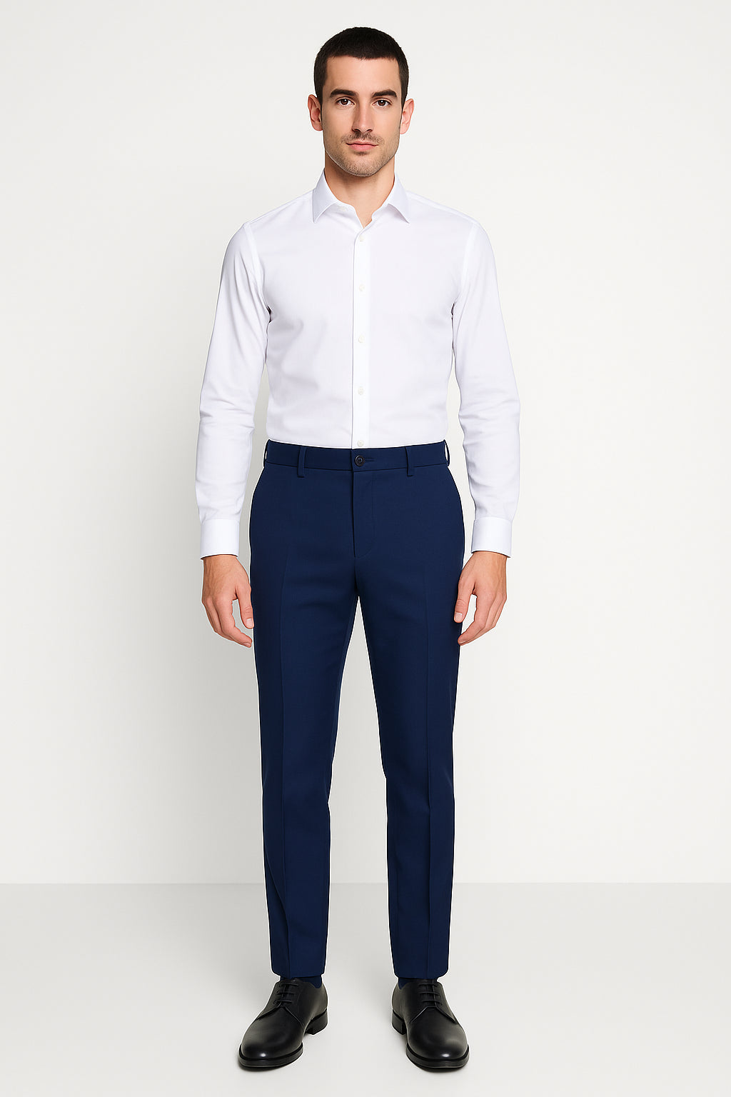 Pantalone Uomo Elegante Taglio Classico