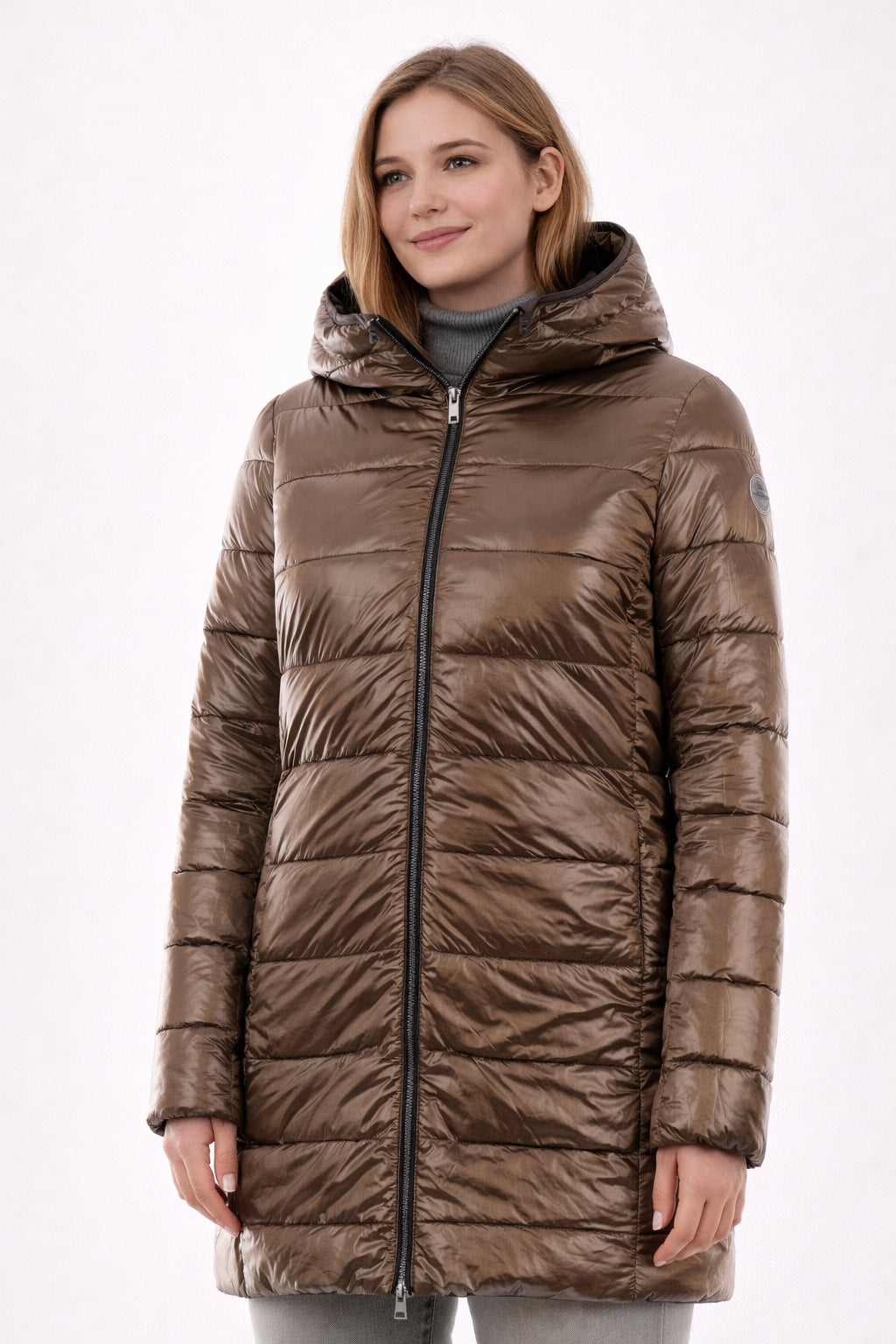 Giubbotto Donna Imbottito Double Face con Cappuccio Daisy Museum