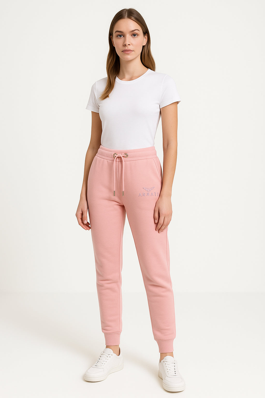 Pantalone Jogger Donna Logo Strass  Armata di Mare