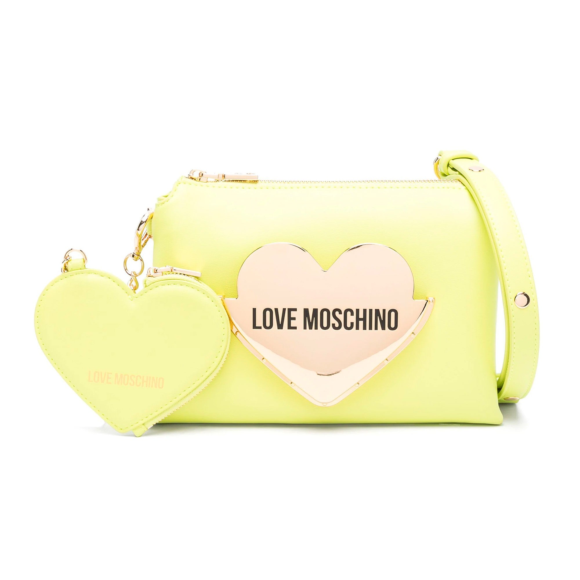 MoschinolLove JC4128PP1ILO0404 LIME Crossbody Bag