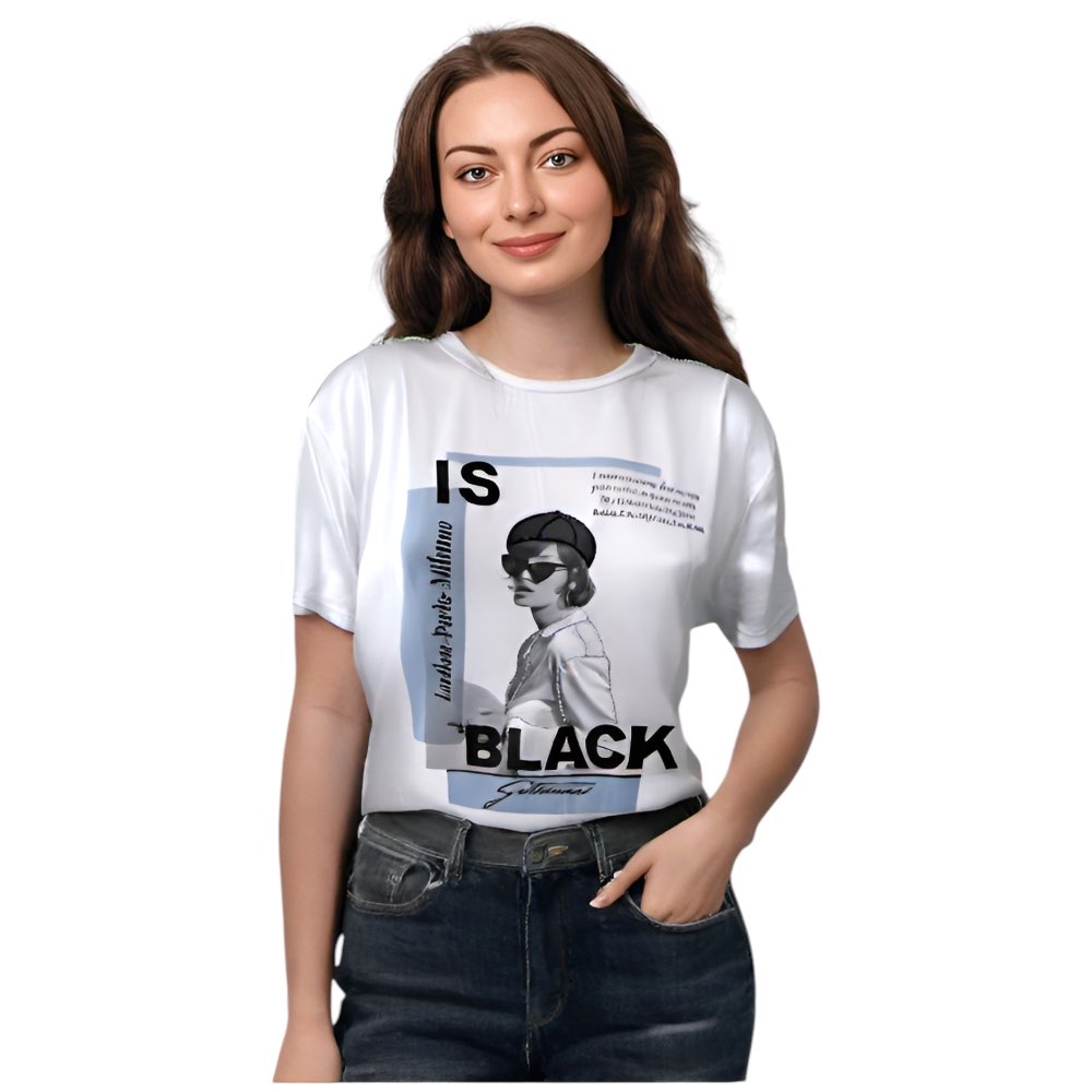 T-shirt Gattinoni Donna is Black
