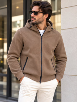Giubbino Maglia Cappuccio Punto Milano