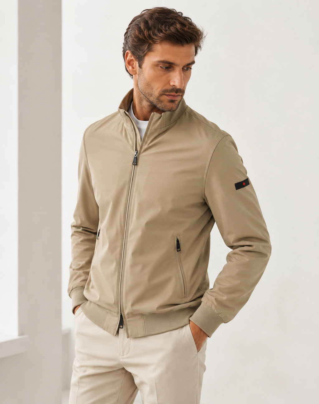 Giubbino Punto Milano Uomo Beige
