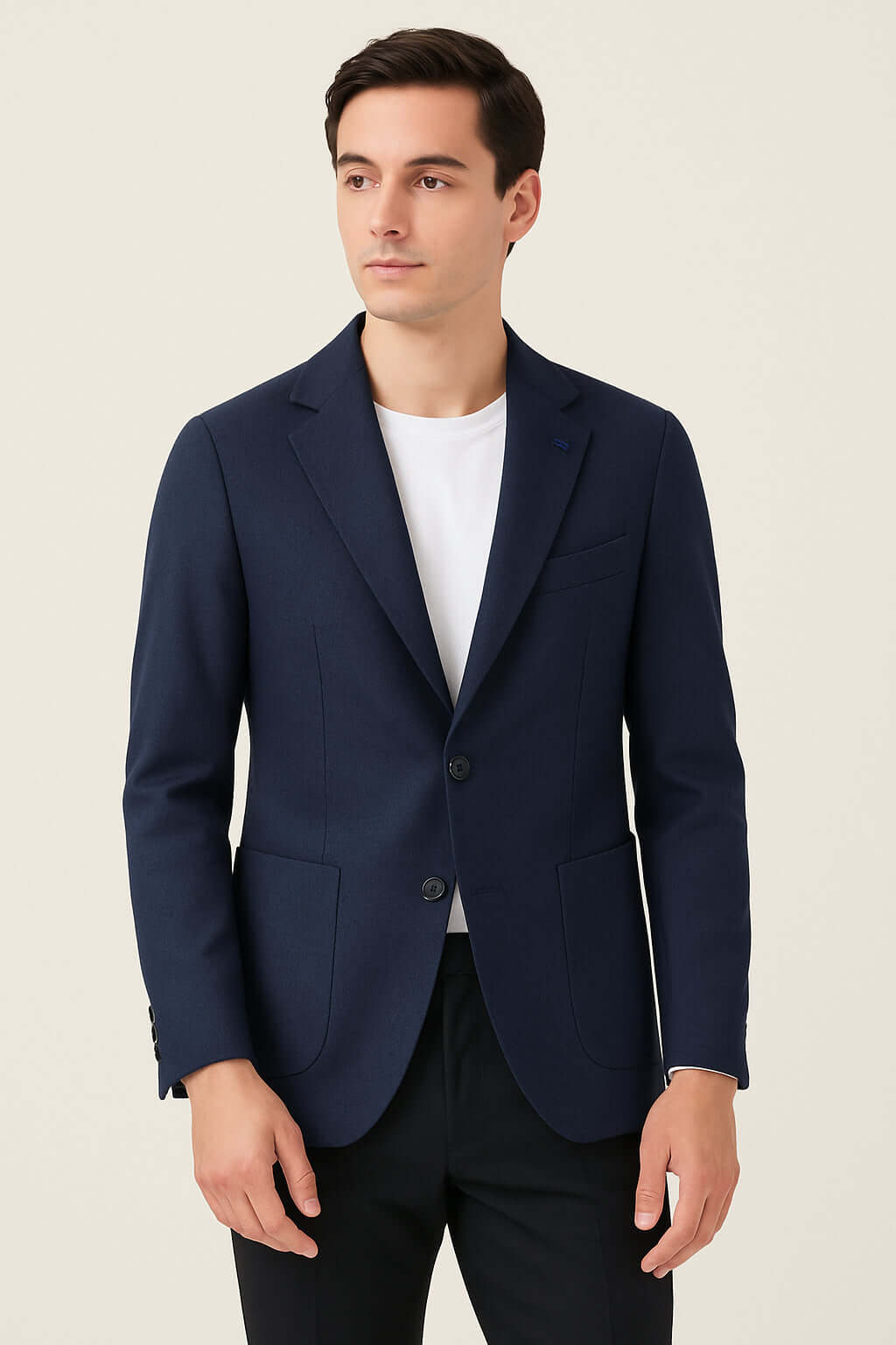 Giacca Uomo Elegante Monopetto