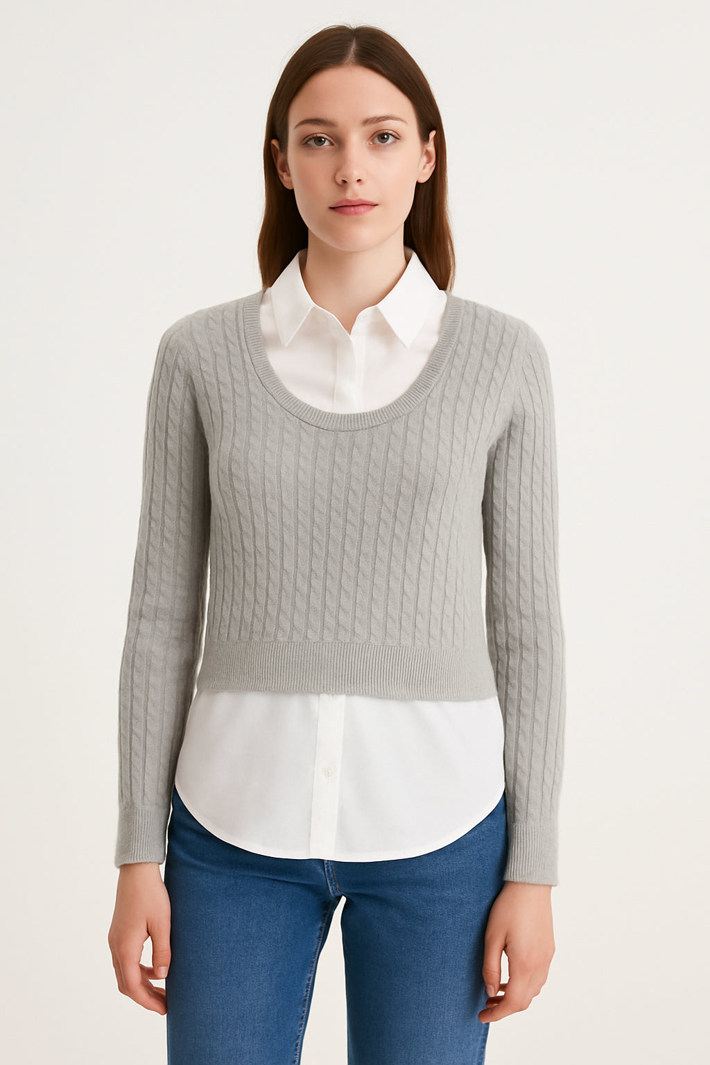 Maglia Camicia Gattinoni  Eleganza a Strati