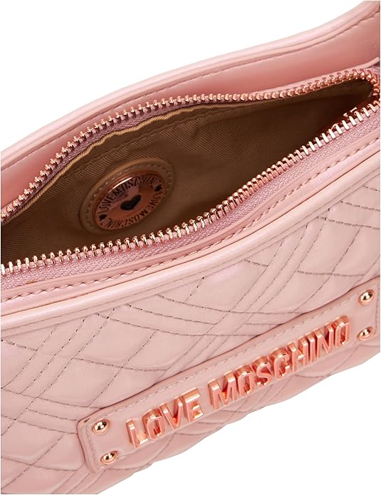 MoschinoLove Shoulder/Crossbody Bag with Metal Lettering JC4161PP0HLA0635
