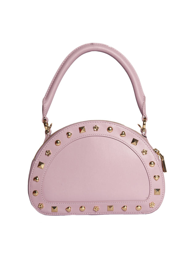 MoschinoLove Women's Shoulder/Crossbody Handbag JC4052 Studs