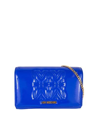 Sac à main MoschinoLove Femme porté épaule et à la main en cuir verni