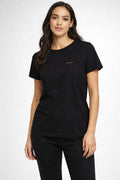 T-Shirt Donna YES ZEE Maglia Basic Girocollo in Cotone