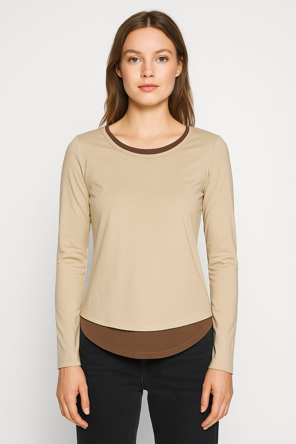 Maglia Donna Bicolore Gattinoni
