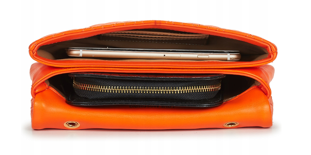 Sac bandoulière MoschinoLove Gold Orange JC4097PP0HLA0453